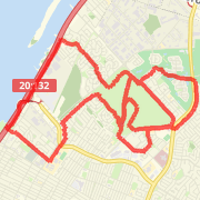 Longueuil half marathon : park, golf and old Longueuil 
