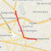 2.33 km Walk on 1 mars 2012 09:19