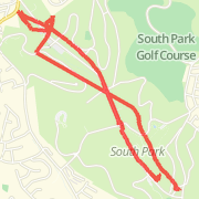 4.66 mile Run in South Park on Mar 1, 2012 at 05:09 pm