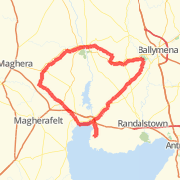 Tully Hill Bike Ride route image