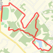 Hounds and Harriers Potential Course - Not Used Run route image