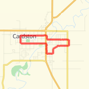4.11 mile Run in Cardston on Mar 2, 2012 at 06:18 am