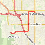 Cupertino Inn out and  back