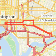Potomac Ave to the Washington Monument