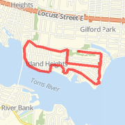 3.5 mile run 