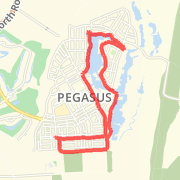 5.76 km Run in Pegasus on 4/03/2012 9:57