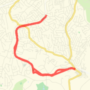 9.76 mile Run in South Park on Mar 3, 2012 at 02:21 pm
