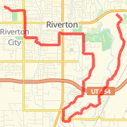 Copperview 4th ward scouts 05/26/2009 Route
