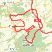 Juslenville - Forges Thiry - Sohan - Heusy - Polleur - Staneux - Sassorette - Sassor - Marché - Theu