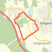 6.85 km Run in Seligenstadt on 05.03.2012 18:59