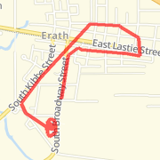 2.45 mile Run in Erath on Mar 5, 2012 at 06:32 pm
