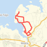12.97 km Run in Moita on 06/03/2012 13:29