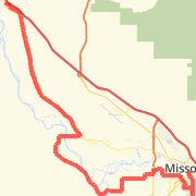 05/28/2009 Route Run route image