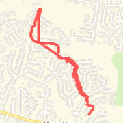 1.95 mile Run in Louisville on Mar 6, 2012 at 05:46 pm