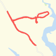 5.18 mi Run in Estill Springs on Mar 6, 2012 6:11 PM