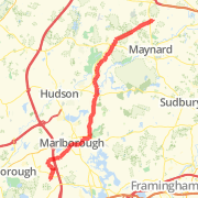 A ride mapped on 03/07/2012