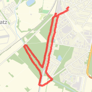 5,45 Kilometer Run on Mär. 7, 2012 at 04:08 nachm.