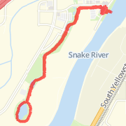 2.47 mile Walk in Idaho Falls on Mar 7, 2012 at 12:53 pm