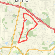 A run mapped on 03/07/2012