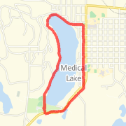 3.15 mi Run in Medical Lake on Mar 7, 2012 3:57 PM