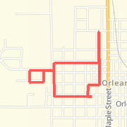 A run mapped on 03/07/2012