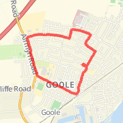 2.67 mi Run in Goole on 8 Mar 2012 06:21