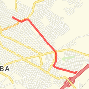 3.57 km General Road Cycling in Indaiatuba on 08/03/2012 08:30
