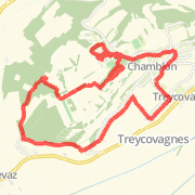 8.75 km Run in Chamblon on 08.03.2012 13:22
