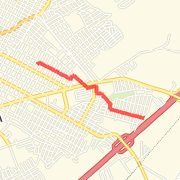 2.43 km General Road Cycling in Indaiatuba on 08/03/2012 10:55