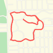 2.15 mi Run in Sharpsville on Mar 8, 2012 10:26 AM
