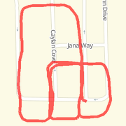 1.12 mi Run in Birmingham on Mar 8, 2012 10:06 AM