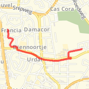 2.08 km Run in Willemstad on Mar 8, 2012 6:49 PM