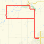 20.79 mi General Road Cycling in Hanford on Mar 8, 2012 5:28 PM
