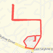 Meet M at La Encantada Run Route 1
