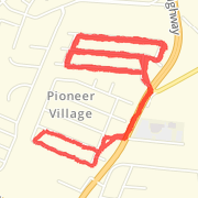 6.01 mile Run in Shepherdsville on Mar 9, 2012 at 06:46 pm