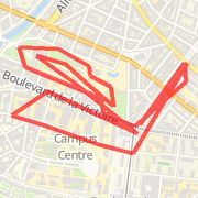 A run mapped on 03/10/2012