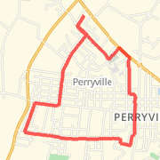 4.81 mi Run in Perryville on Mar 10, 2012 10:47 AM