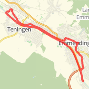 13.25 km General Road Cycling in Emmendingen on 10.03.2012 18:07