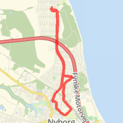 8.18 km Run on 10/03/2012 22.21