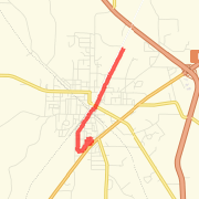 2.70 mi Run in McKenzie on Mar 10, 2012 3:26 PM
