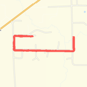 3.65 mi Run in Brainerd on Mar 10, 2012 4:57 PM