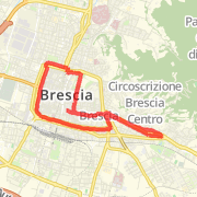 9,89 chilometro Run on mar 11, 2012 at 09:15 AM\n MARATONA