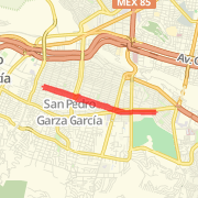 duendes del valle 10k 2012 Run route image