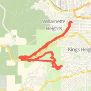 5.53 mi Pittock Mansion Trail Hike in Portland on Mar 11, 2012 2:04 PM