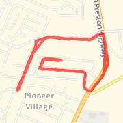 3.11 mile Run in Shepherdsville on Mar 11, 2012 at 07:27 pm