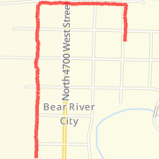 1.43 mile Run in Bear River City on Mar 11, 2012 at 06:09 pm