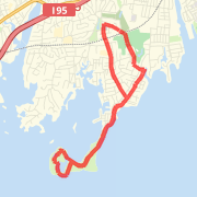 Beach Run 7.25 miles