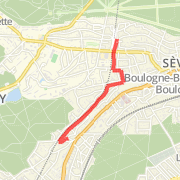 A walk mapped on 03/12/2012
