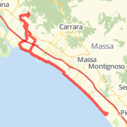 51.75 km General Road Cycling in Castelnuovo Magra on 12/mar/2012 16:40