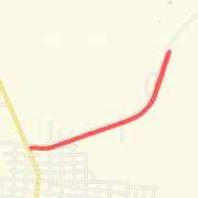 2.74 mi Run in Chisholm on Mar 12, 2012 11:53 AM